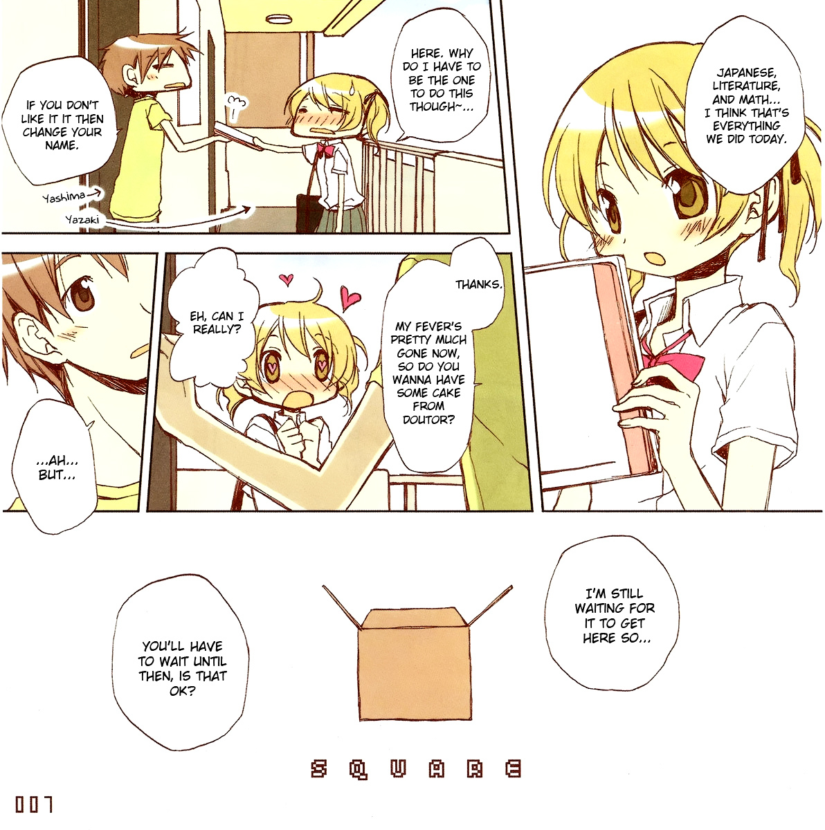 Square (apricot+) Chapter 0 page 7 - Chapter 0 : [Oneshot]