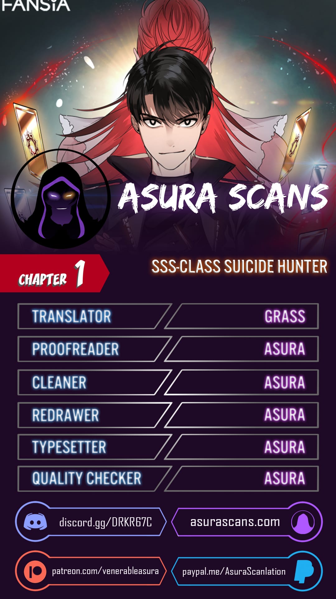 SSS-Class Suicide Hunter Chapter 1 page 1 - Chapter 1