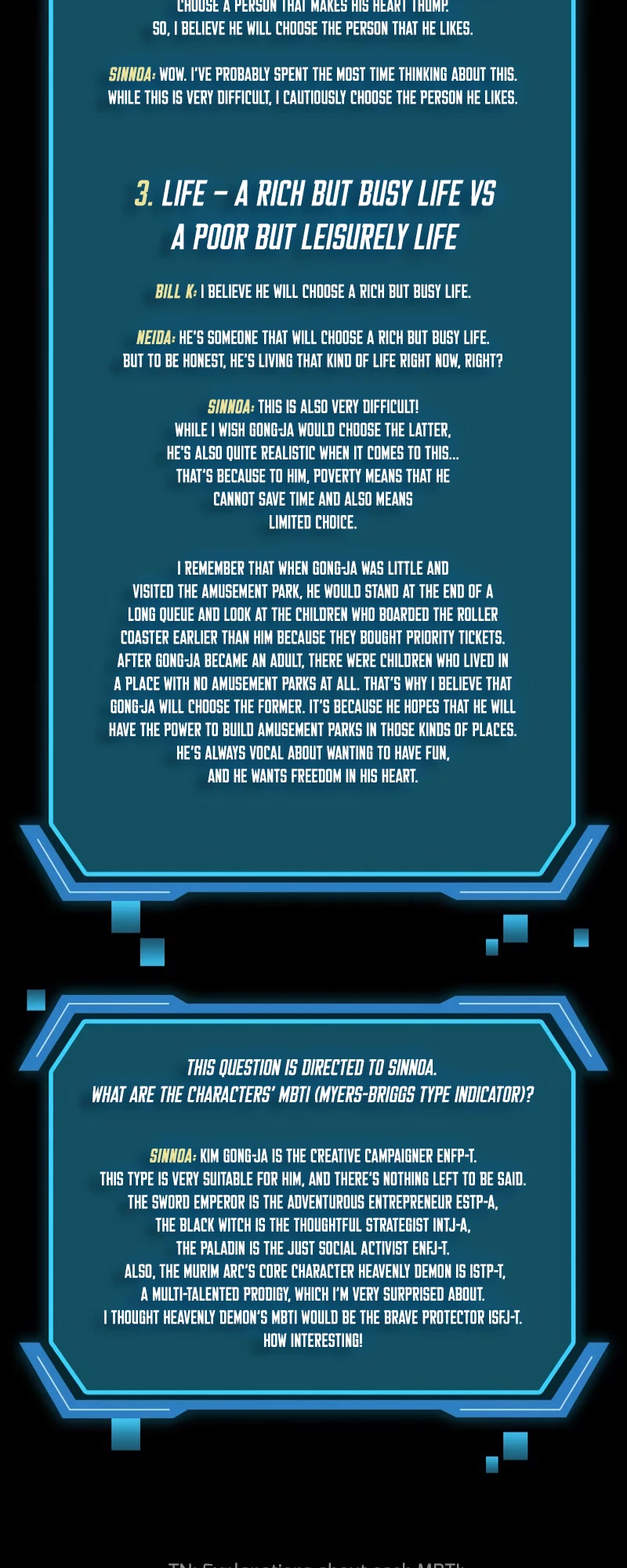 SSS-Class Suicide Hunter Chapter 80.5 page 6 - Chapter 80.5: Author Interview
