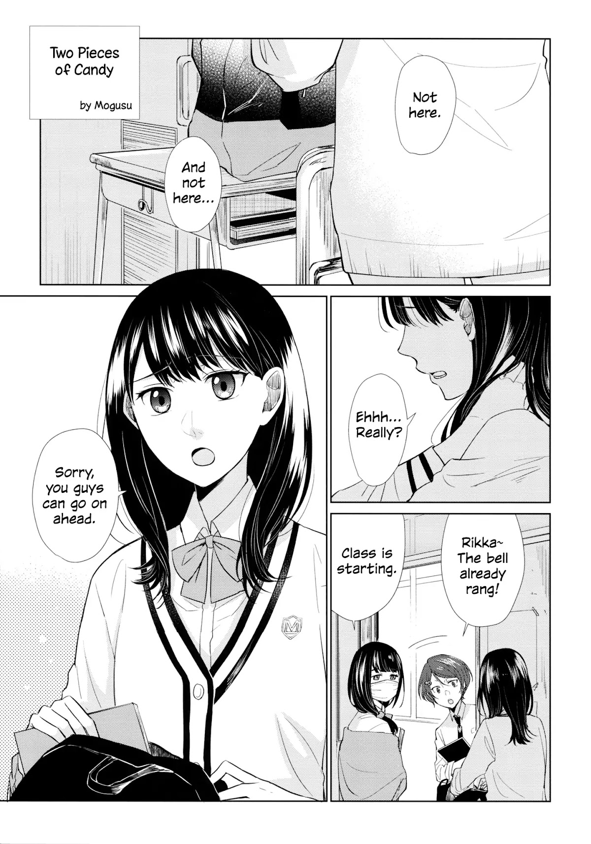 SSSS.GRIDMAN: Heroine Archive Chapter 1 page 1 - Chapter 1: Two Pieces of Candy