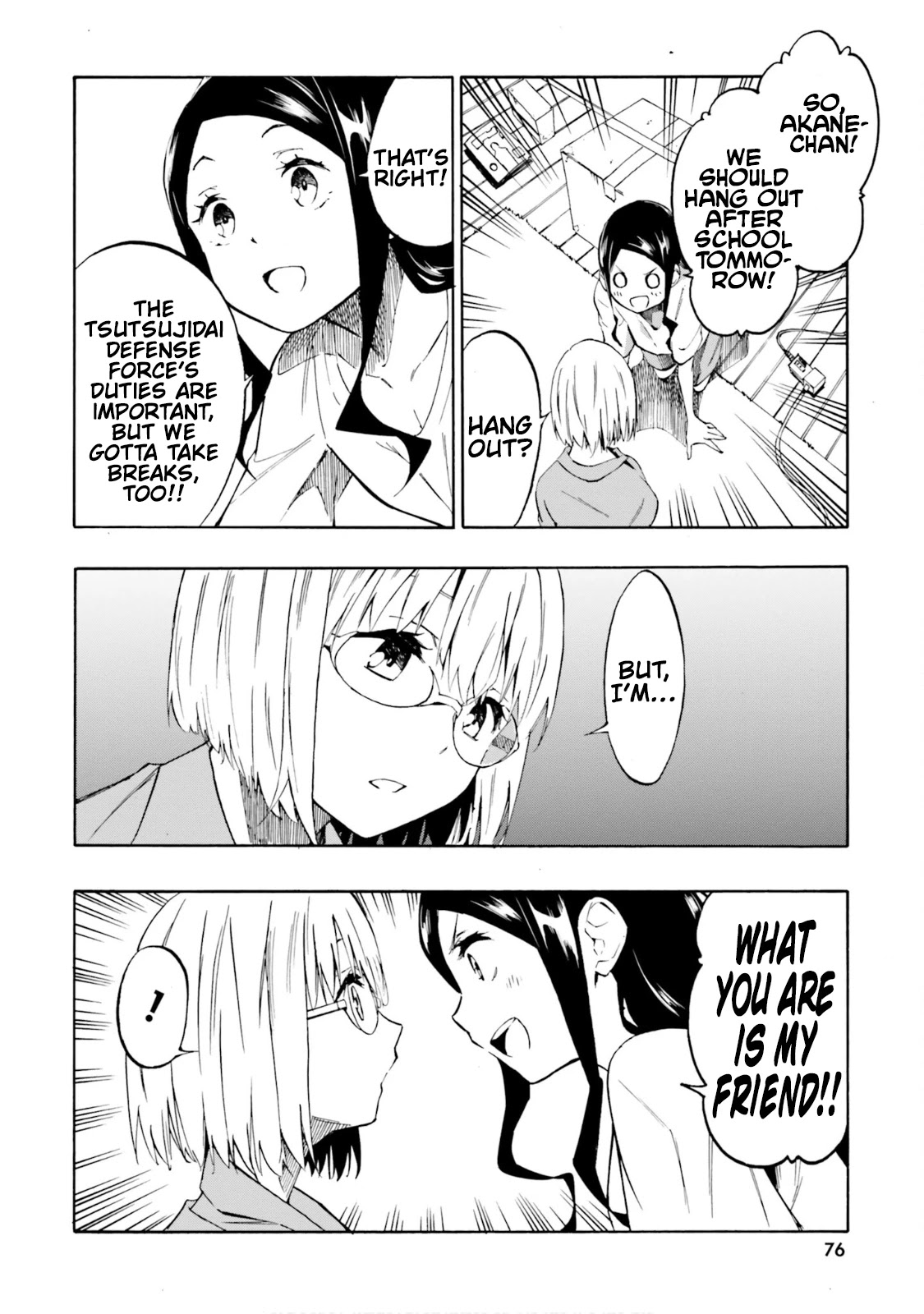SSSS.GRIDMAN: Hime & Samurai Chapter 10 page 10 - Chapter 10: Secret Hangout [Part 1]