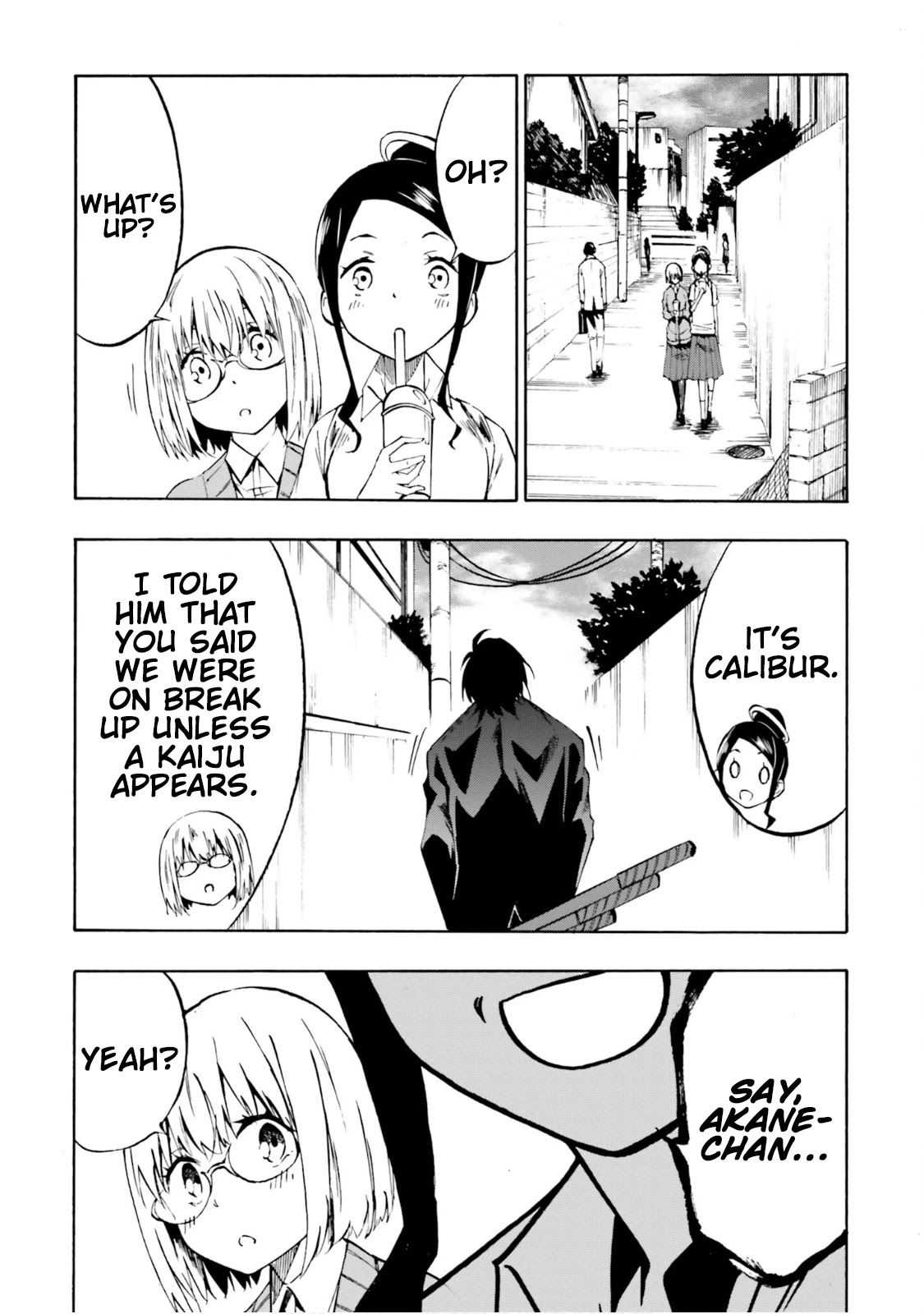 SSSS.GRIDMAN: Hime & Samurai Chapter 10 page 17 - Chapter 10: Secret Hangout [Part 1]