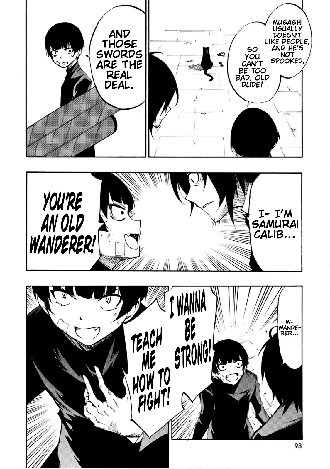 SSSS.GRIDMAN: Hime & Samurai Chapter 11 page 14 - Chapter 11: Secret Hangout [Part 2]