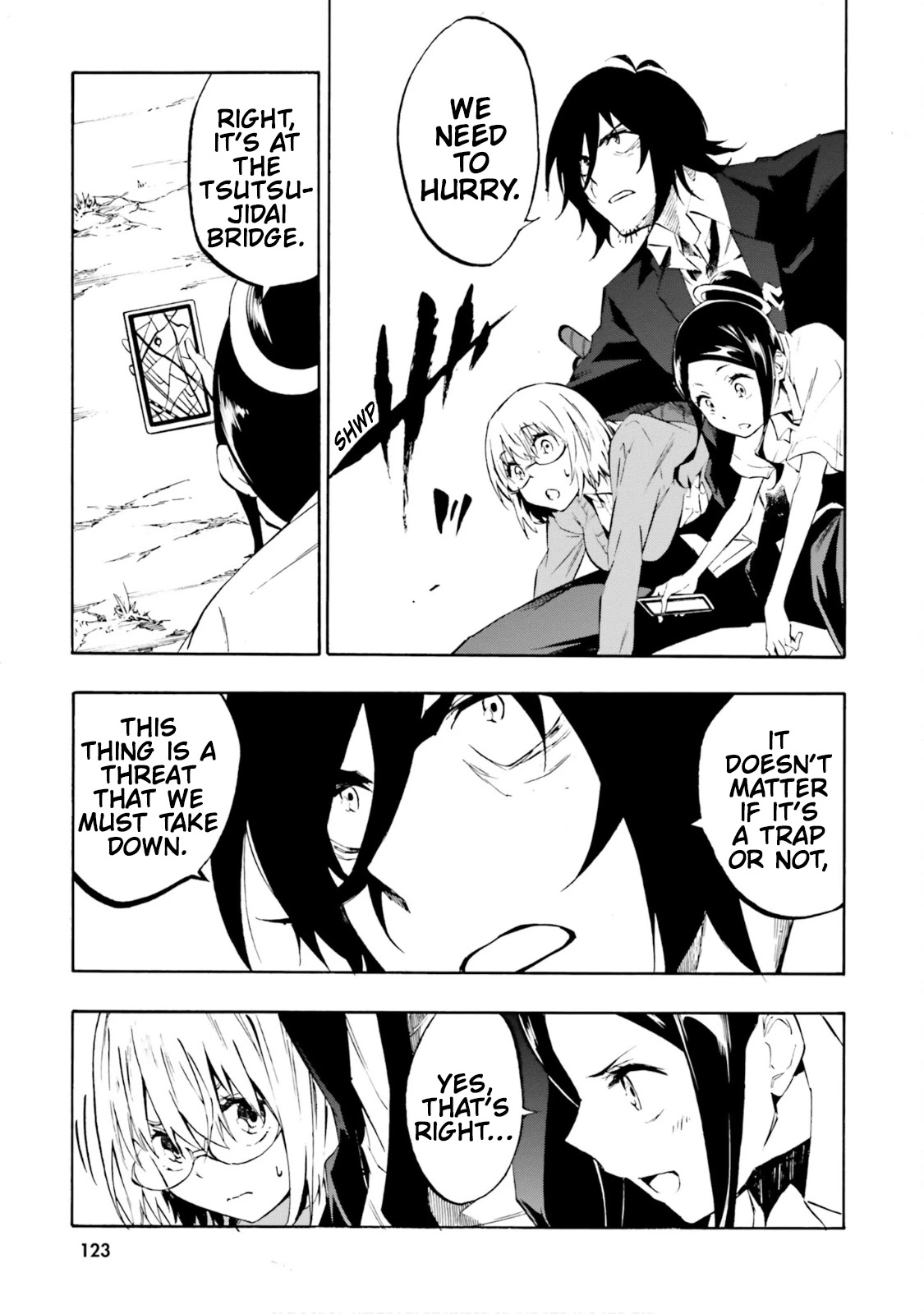 SSSS.GRIDMAN: Hime & Samurai Chapter 12 page 11 - Chapter 12: Weakpoint and Division [Part 1]