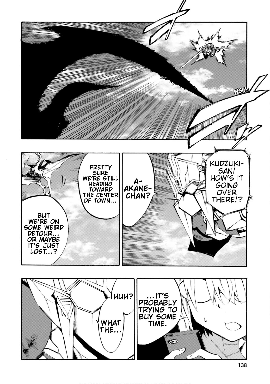 SSSS.GRIDMAN: Hime & Samurai Chapter 13 page 10 - Chapter 13: Weakpoint and Division [Part 2]