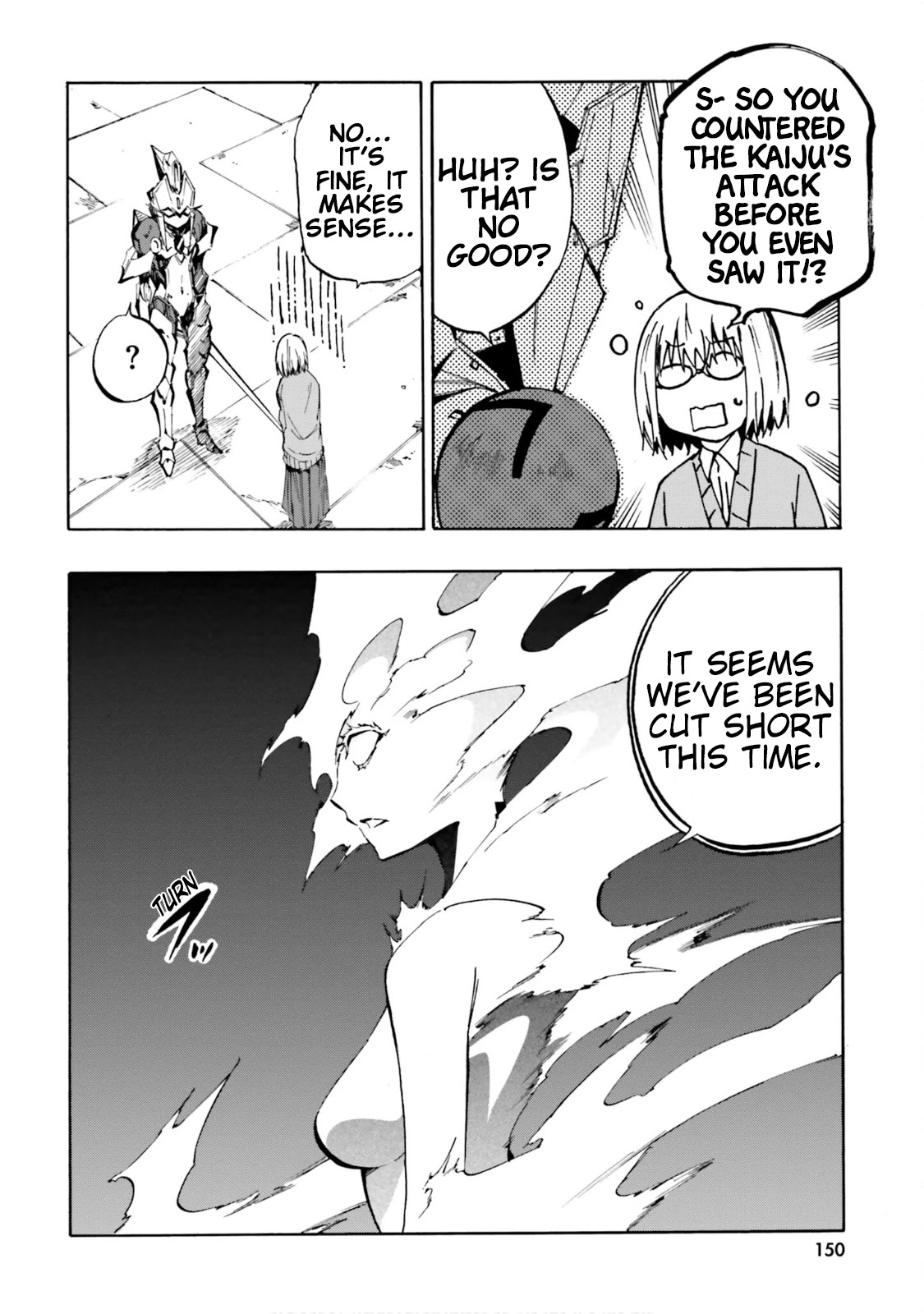 SSSS.GRIDMAN: Hime & Samurai Chapter 13 page 22 - Chapter 13: Weakpoint and Division [Part 2]