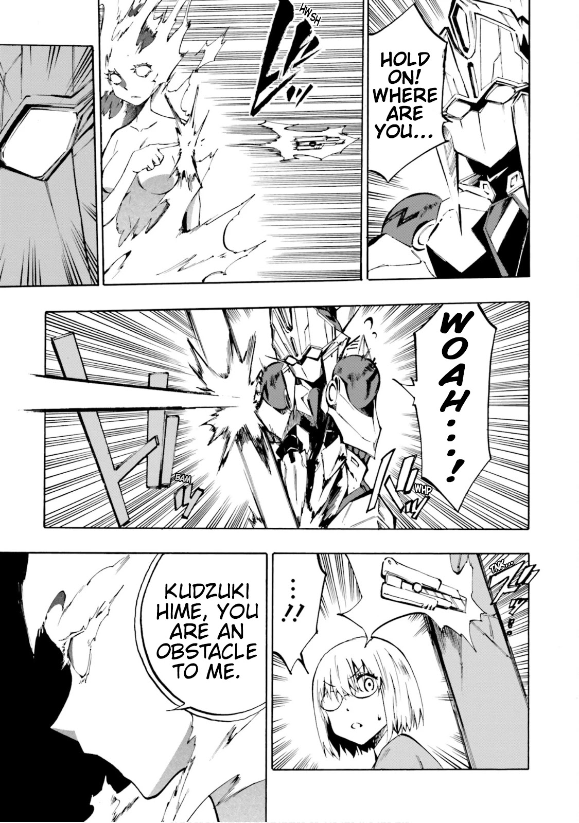 SSSS.GRIDMAN: Hime & Samurai Chapter 13 page 23 - Chapter 13: Weakpoint and Division [Part 2]