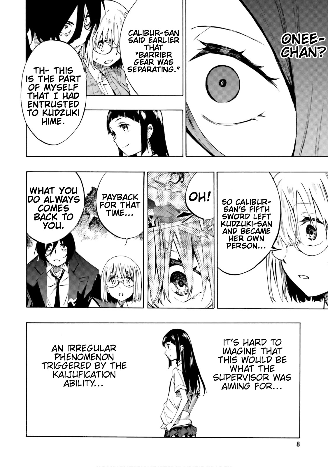 SSSS.GRIDMAN: Hime & Samurai Chapter 14 page 10 - Chapter 14: Moonlight and Failure [Part 1]