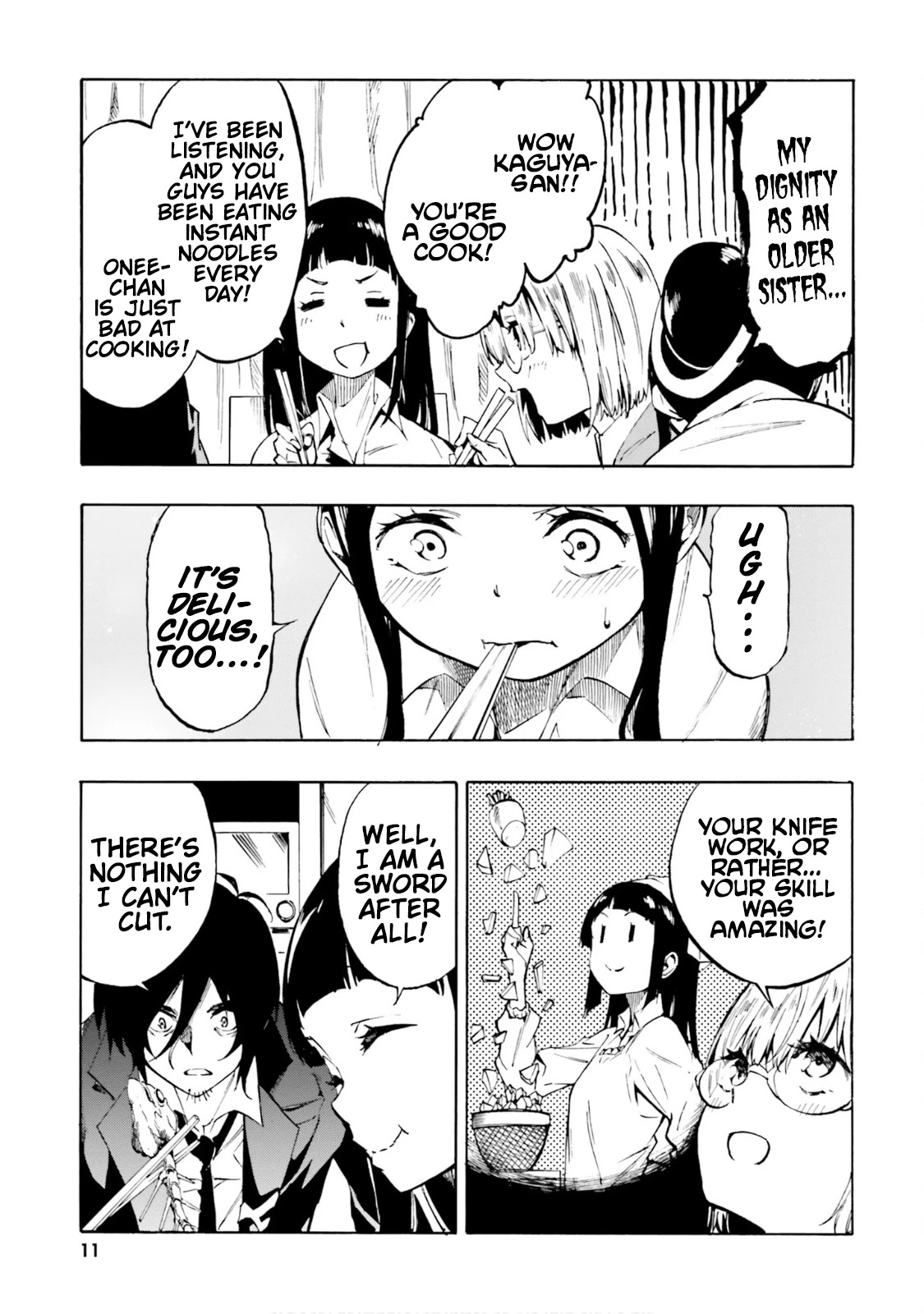 SSSS.GRIDMAN: Hime & Samurai Chapter 14 page 13 - Chapter 14: Moonlight and Failure [Part 1]