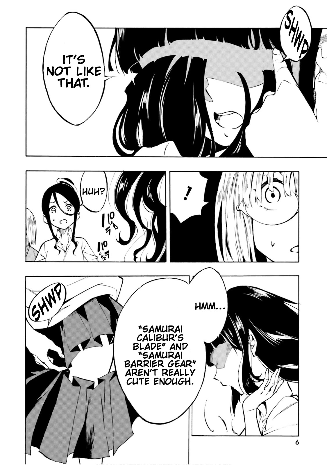SSSS.GRIDMAN: Hime & Samurai Chapter 14 page 8 - Chapter 14: Moonlight and Failure [Part 1]