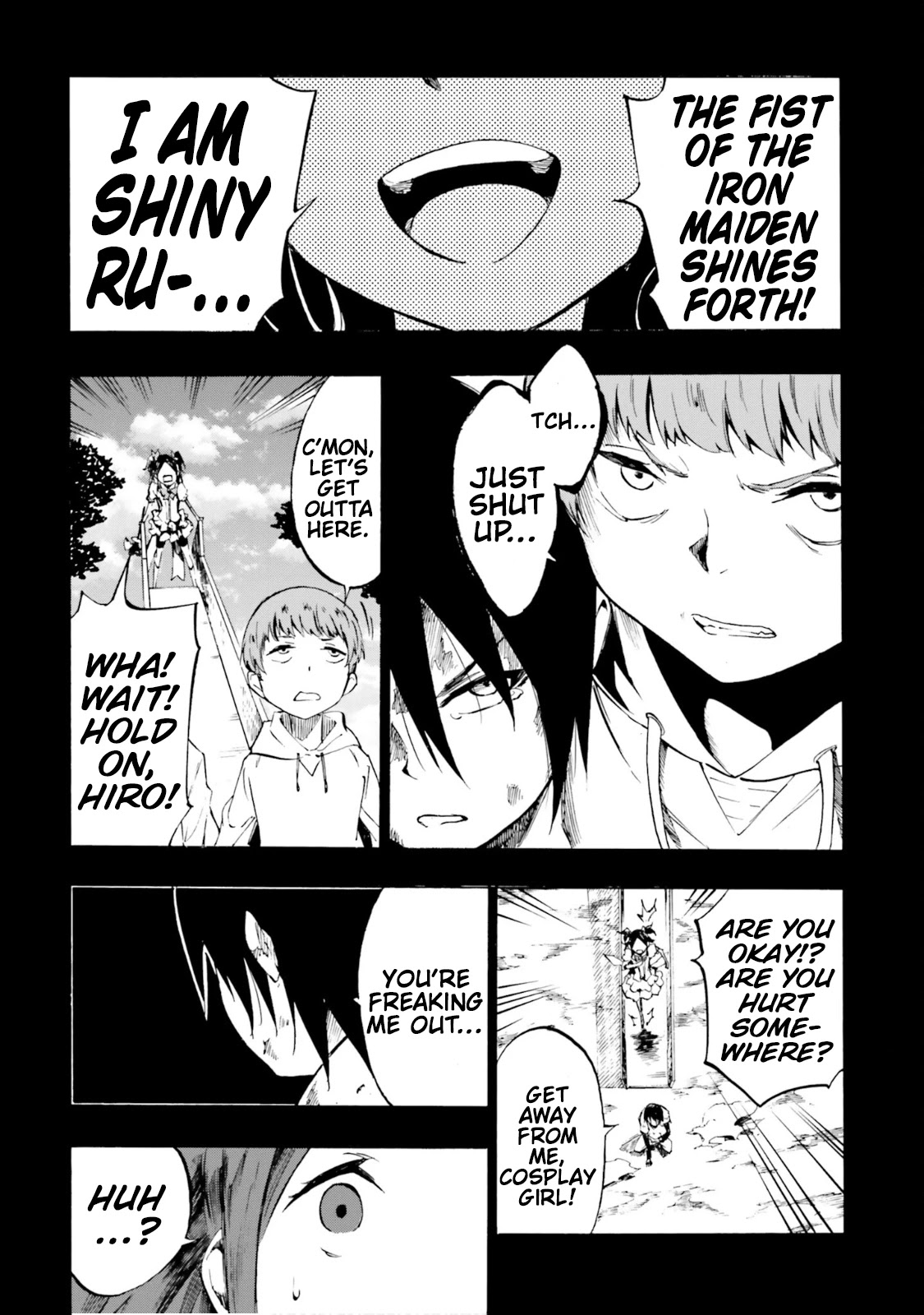 SSSS.GRIDMAN: Hime & Samurai Chapter 17 page 16 - Chapter 17: Ideals and Self [Part 2]