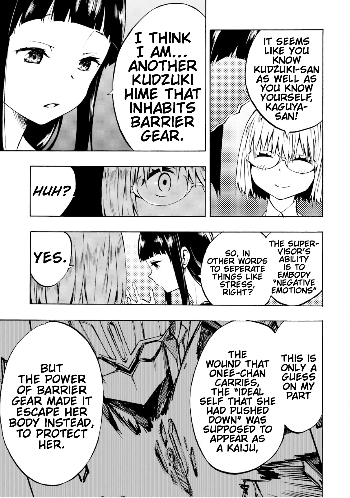 SSSS.GRIDMAN: Hime & Samurai Chapter 17 page 19 - Chapter 17: Ideals and Self [Part 2]