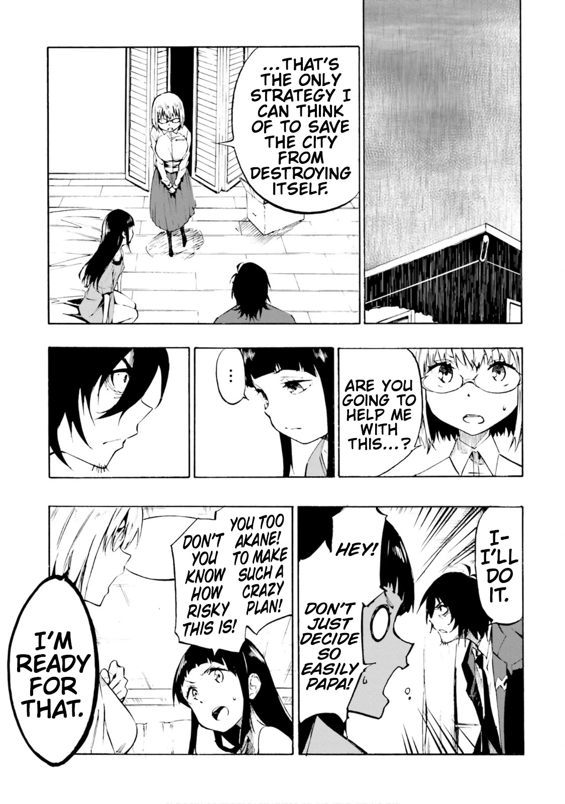 SSSS.GRIDMAN: Hime & Samurai Chapter 18 page 1 - Chapter 18: Ideals and Self [Part 3]