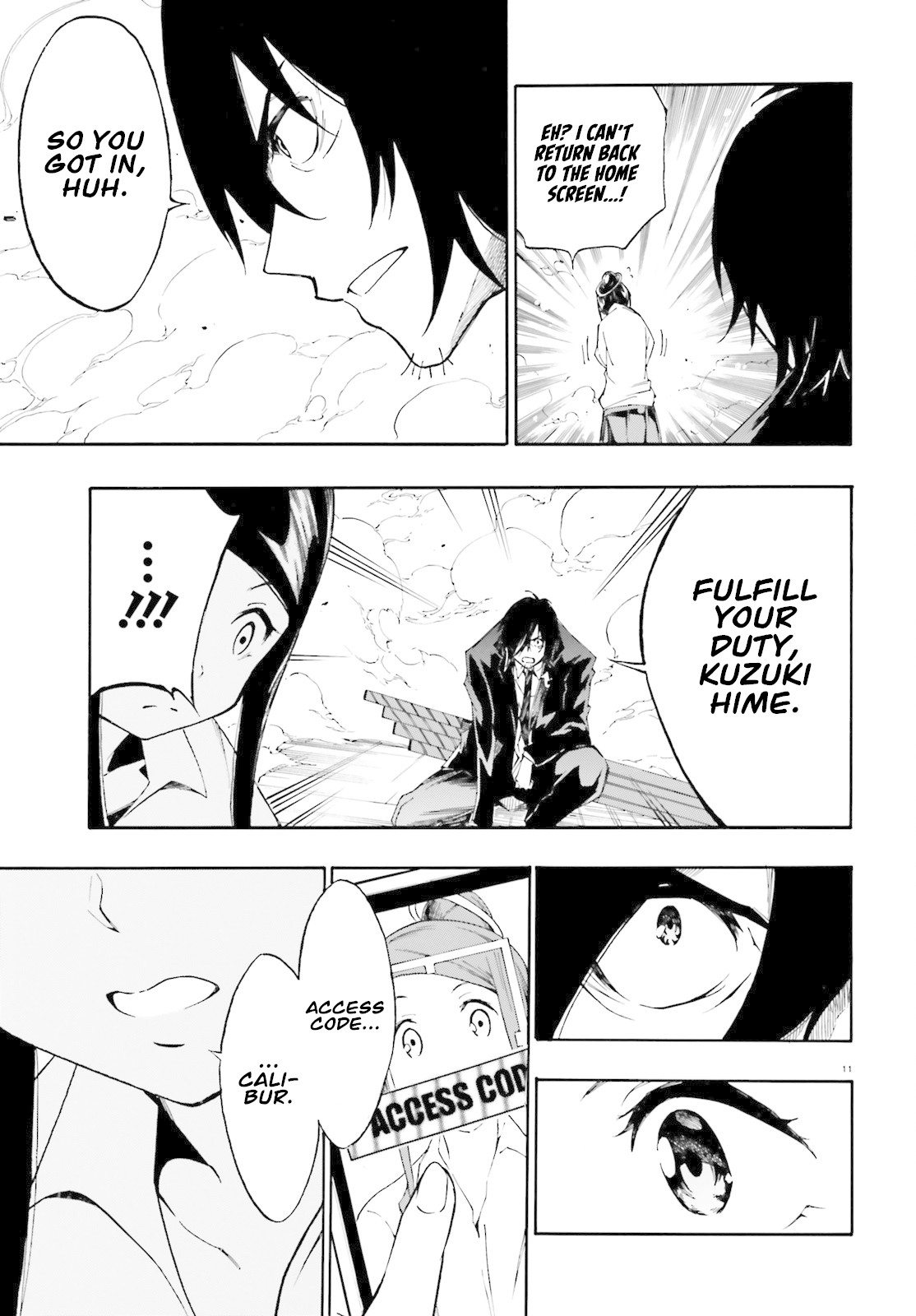SSSS.GRIDMAN: Hime & Samurai Chapter 2 page 11 - Chapter 2