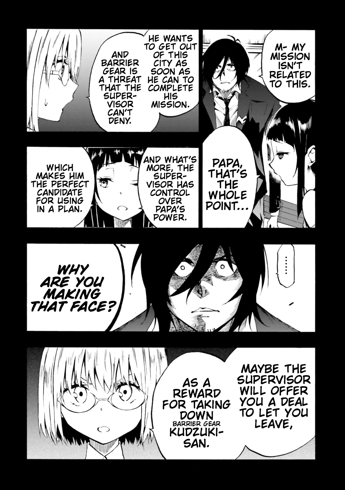 SSSS.GRIDMAN: Hime & Samurai Chapter 20 page 8 - Chapter 20: Beliefs and Convictions [Part 2]