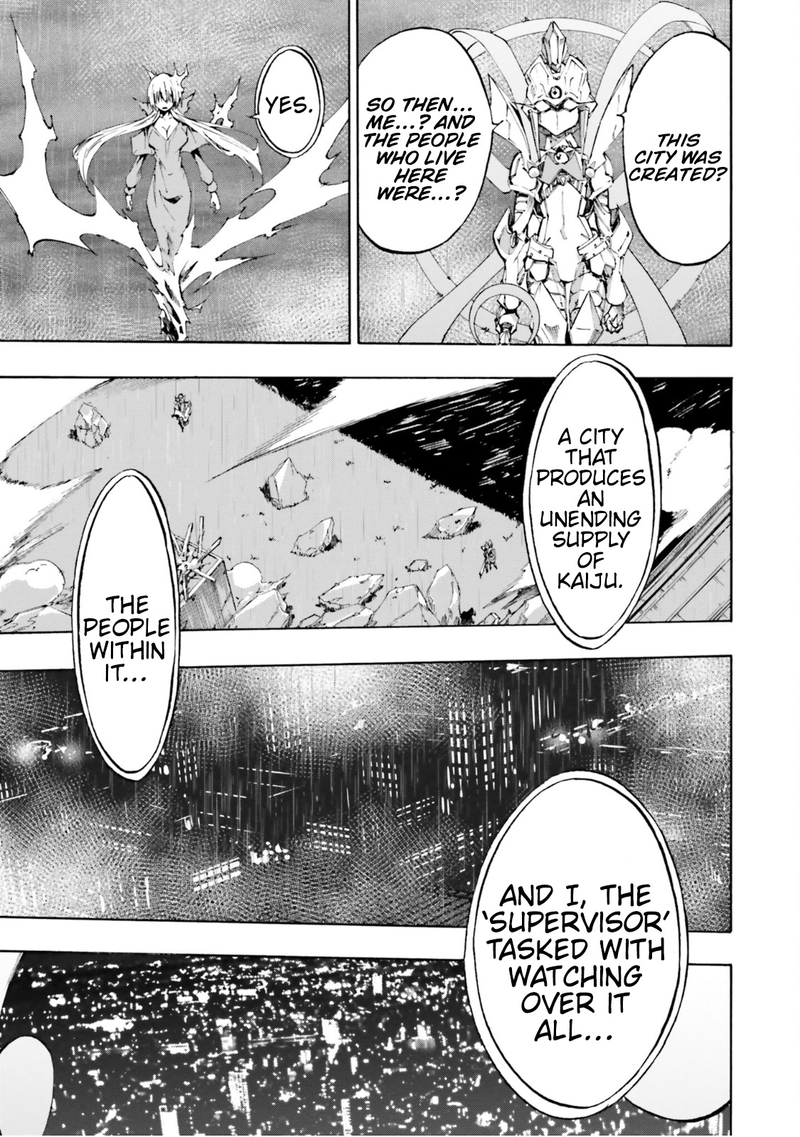 SSSS.GRIDMAN: Hime & Samurai Chapter 22 page 14 - Chapter 22: Full Moon and Other Side