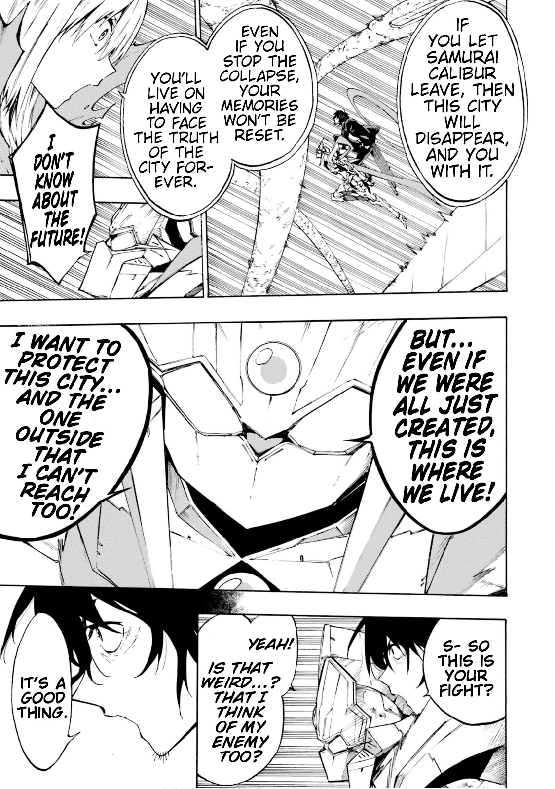 SSSS.GRIDMAN: Hime & Samurai Chapter 23 page 15 - Chapter 23: Conclusion and Curiosity [END]