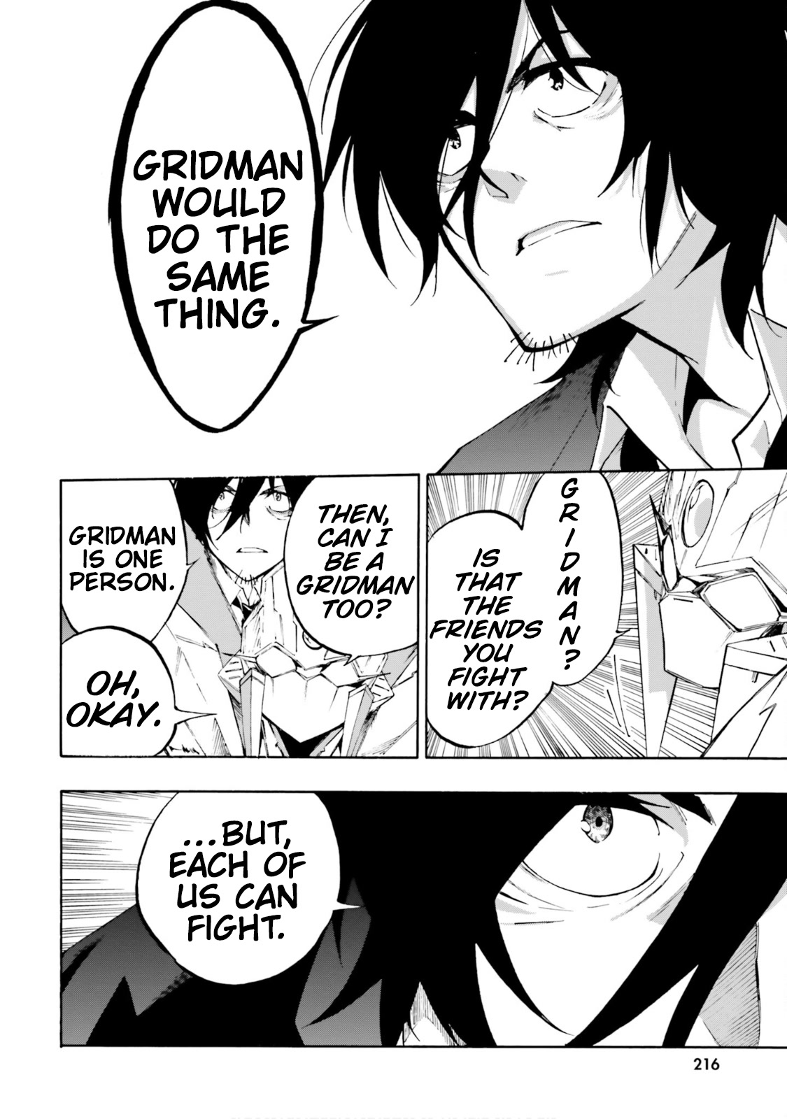 SSSS.GRIDMAN: Hime & Samurai Chapter 23 page 16 - Chapter 23: Conclusion and Curiosity [END]
