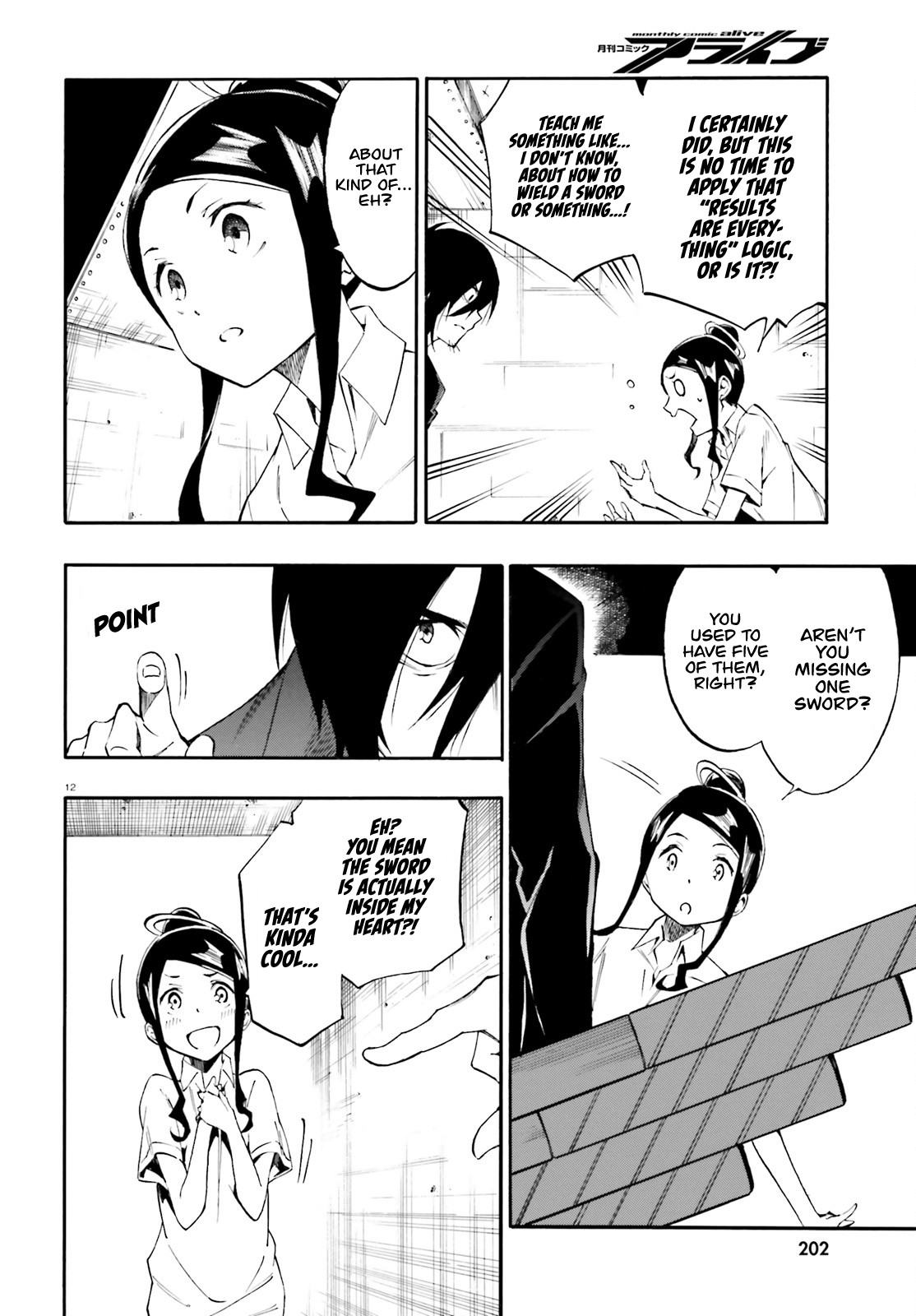 SSSS.GRIDMAN: Hime & Samurai Chapter 3 page 12 - Chapter 3