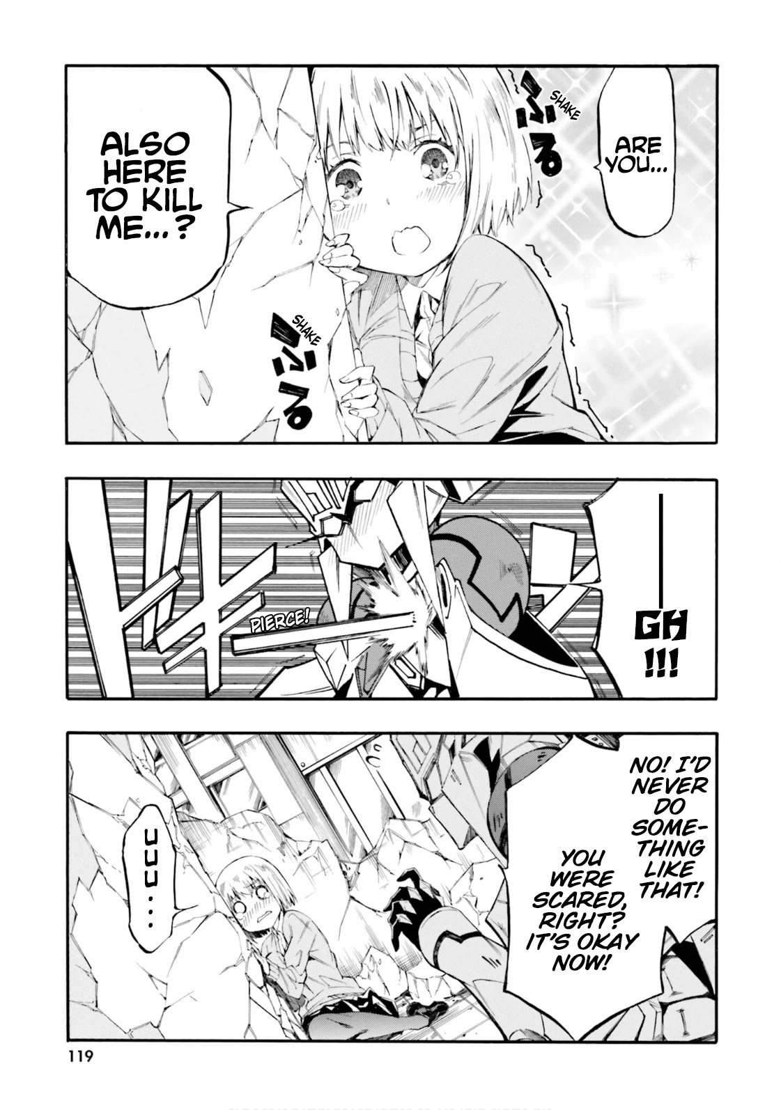 SSSS.GRIDMAN: Hime & Samurai Chapter 4 page 12 - Chapter 4: Rescue and Heartthrob [Part 2]