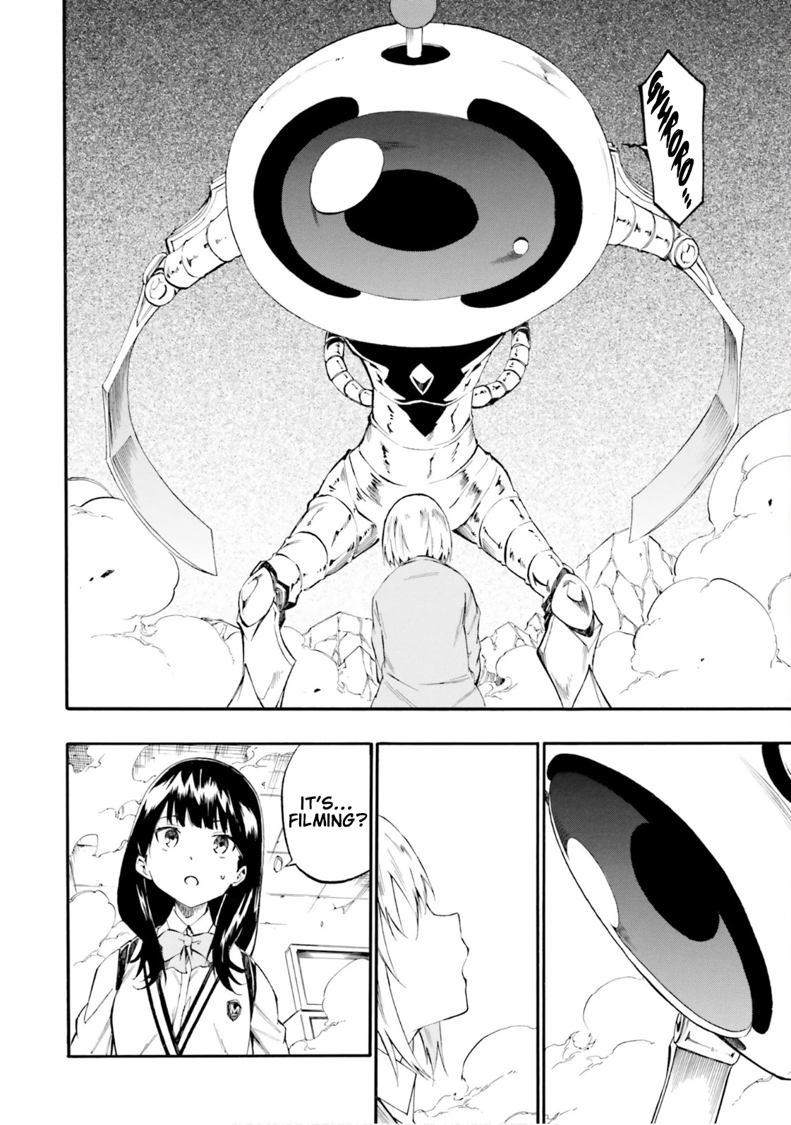 SSSS.GRIDMAN: Hime & Samurai Chapter 4 page 8 - Chapter 4: Rescue and Heartthrob [Part 2]
