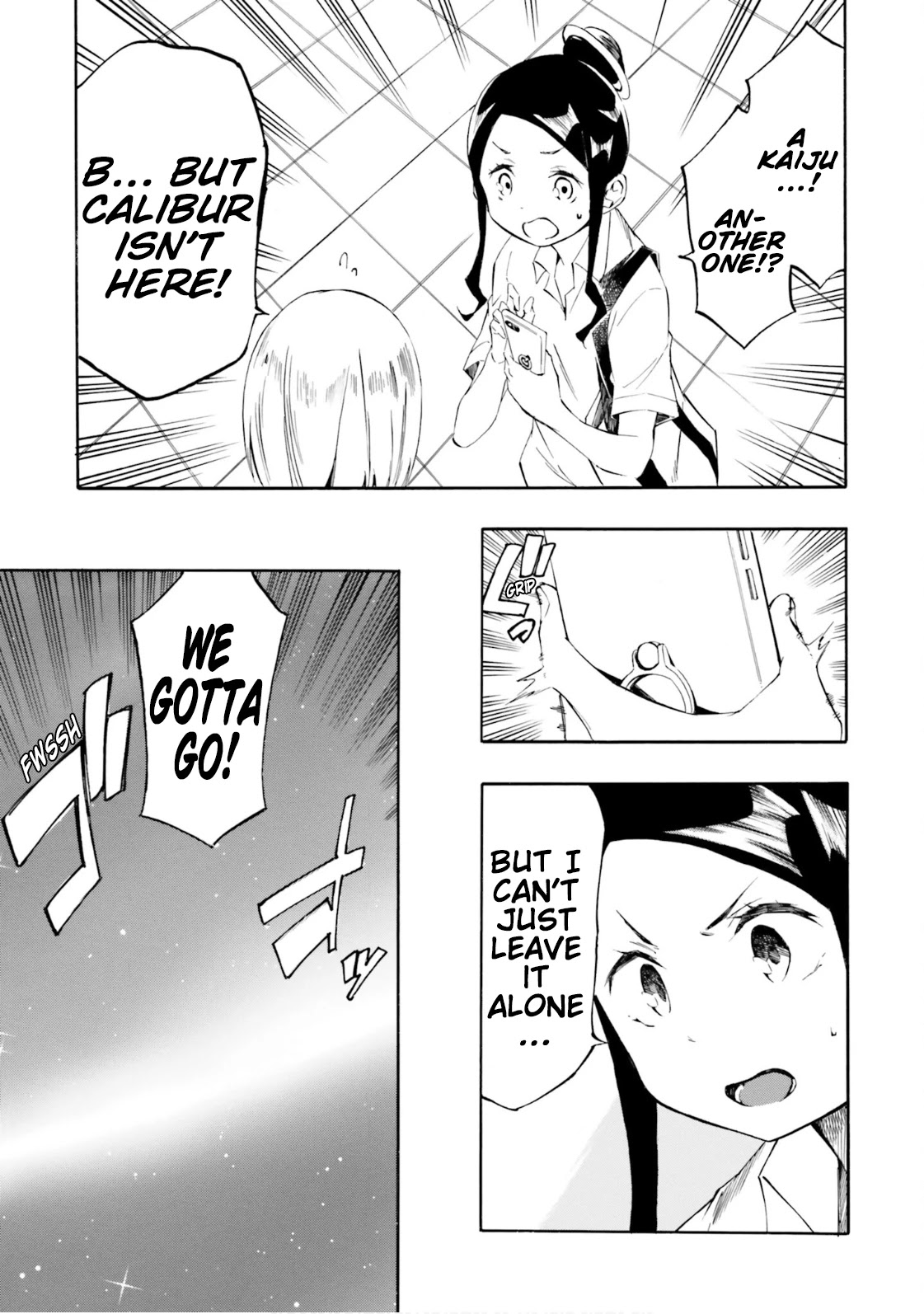 SSSS.GRIDMAN: Hime & Samurai Chapter 6 page 19 - Chapter 6: Assault and Promise [Part 2]