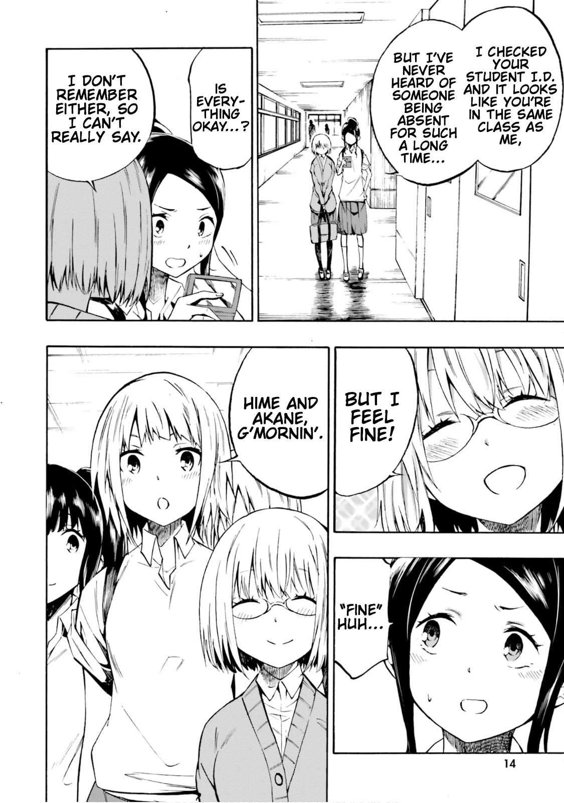 SSSS.GRIDMAN: Hime & Samurai Chapter 7 page 14 - Chapter 7: Restlessness and System [Part 1]
