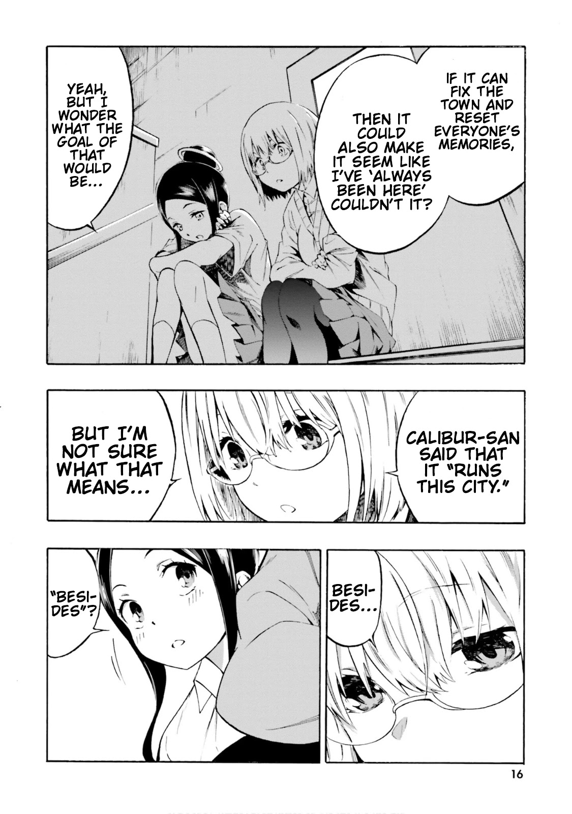 SSSS.GRIDMAN: Hime & Samurai Chapter 7 page 16 - Chapter 7: Restlessness and System [Part 1]