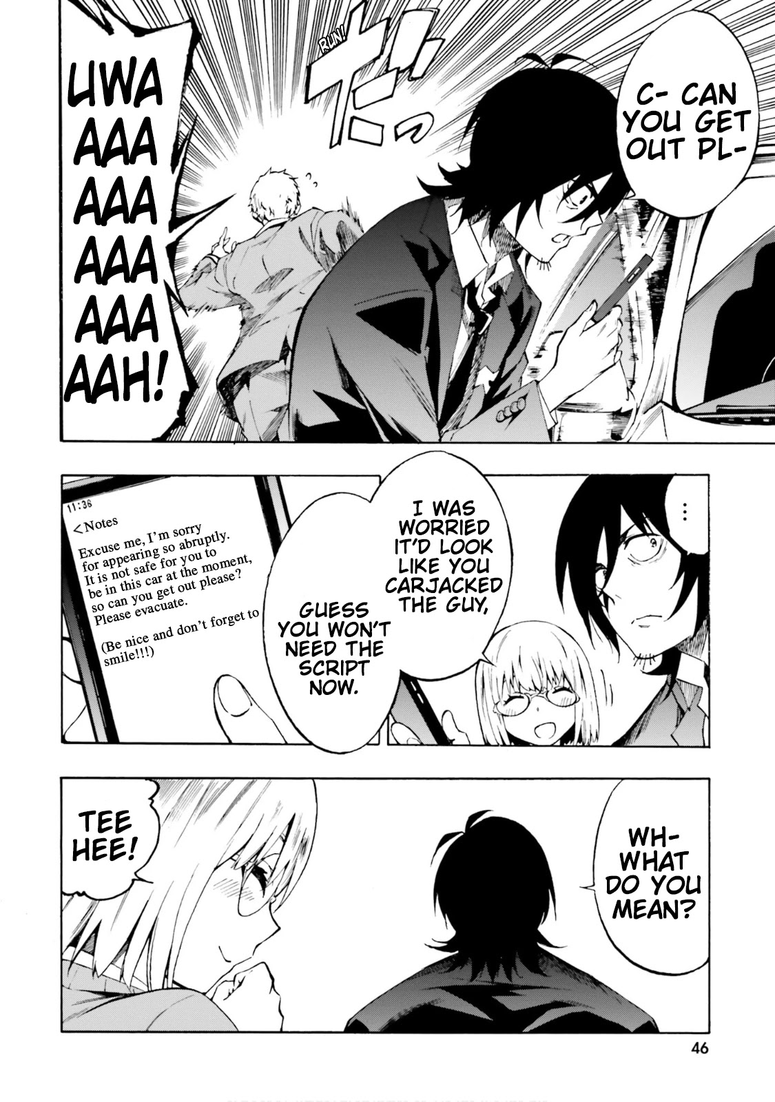 SSSS.GRIDMAN: Hime & Samurai Chapter 9 page 10 - Chapter 9: Restlessness and System [Part 3]