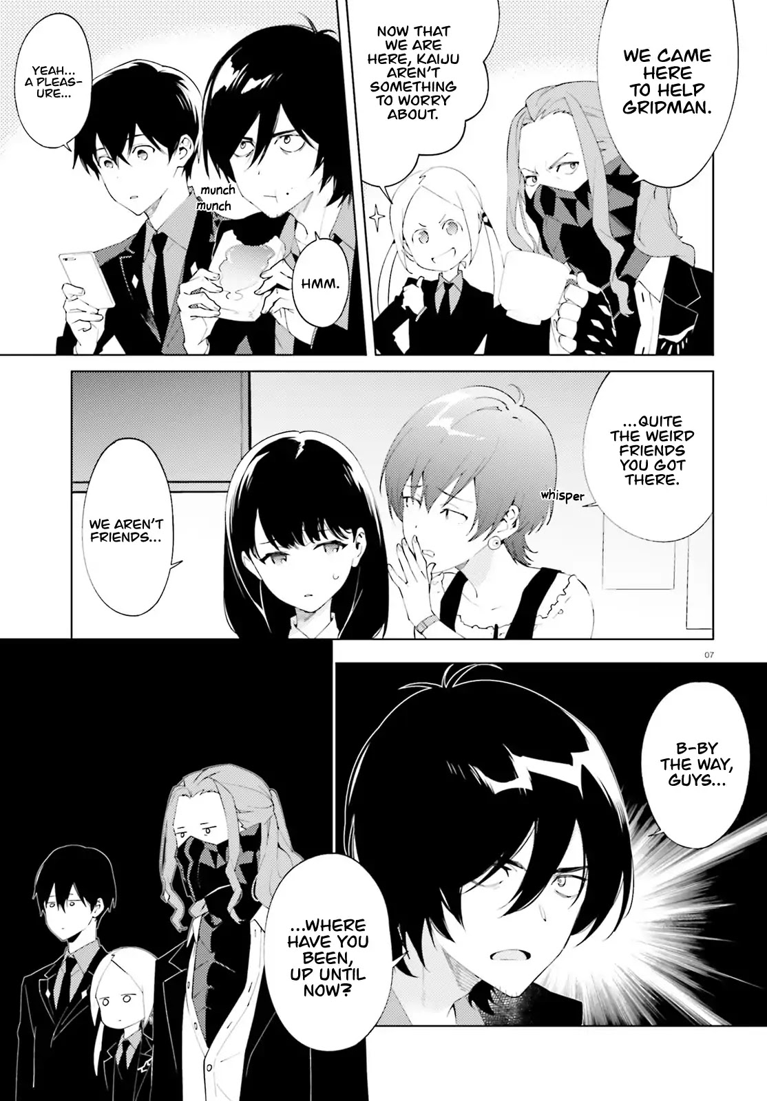 SSSS.GRIDMAN: Neon Genesis Junior High School Students Diary Chapter 1 page 5 - Chapter 1