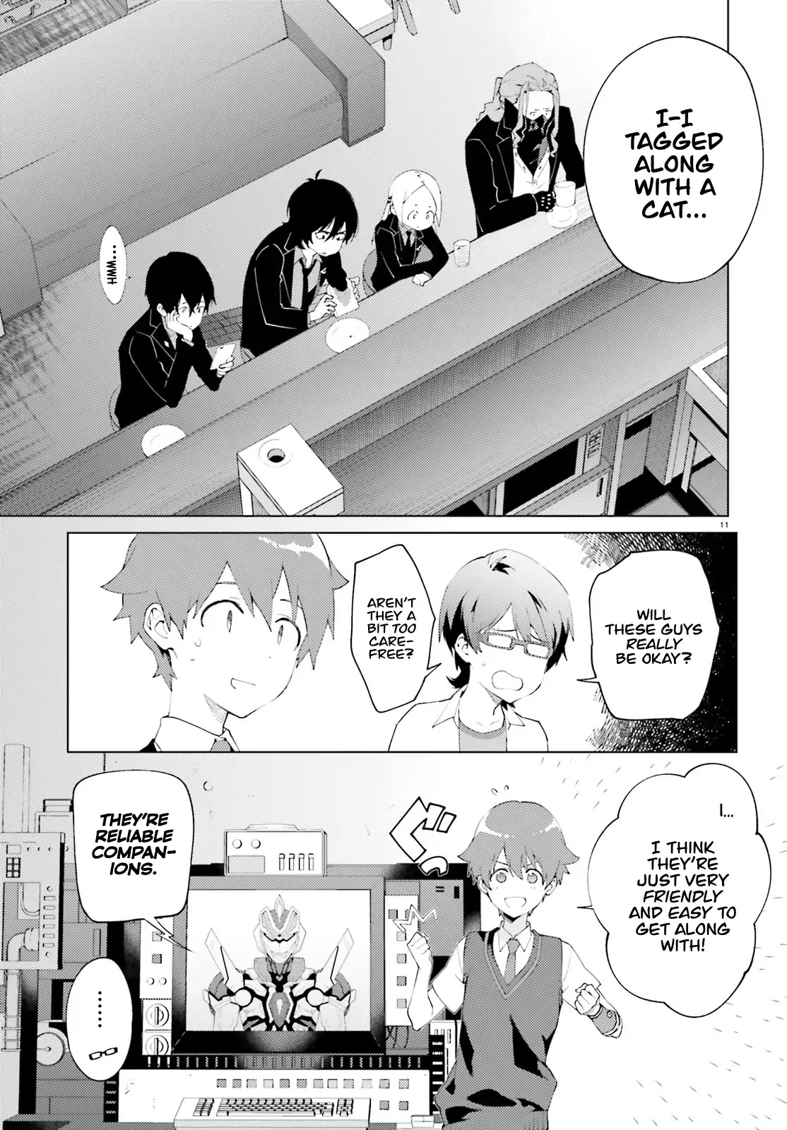 SSSS.GRIDMAN: Neon Genesis Junior High School Students Diary Chapter 1 page 9 - Chapter 1