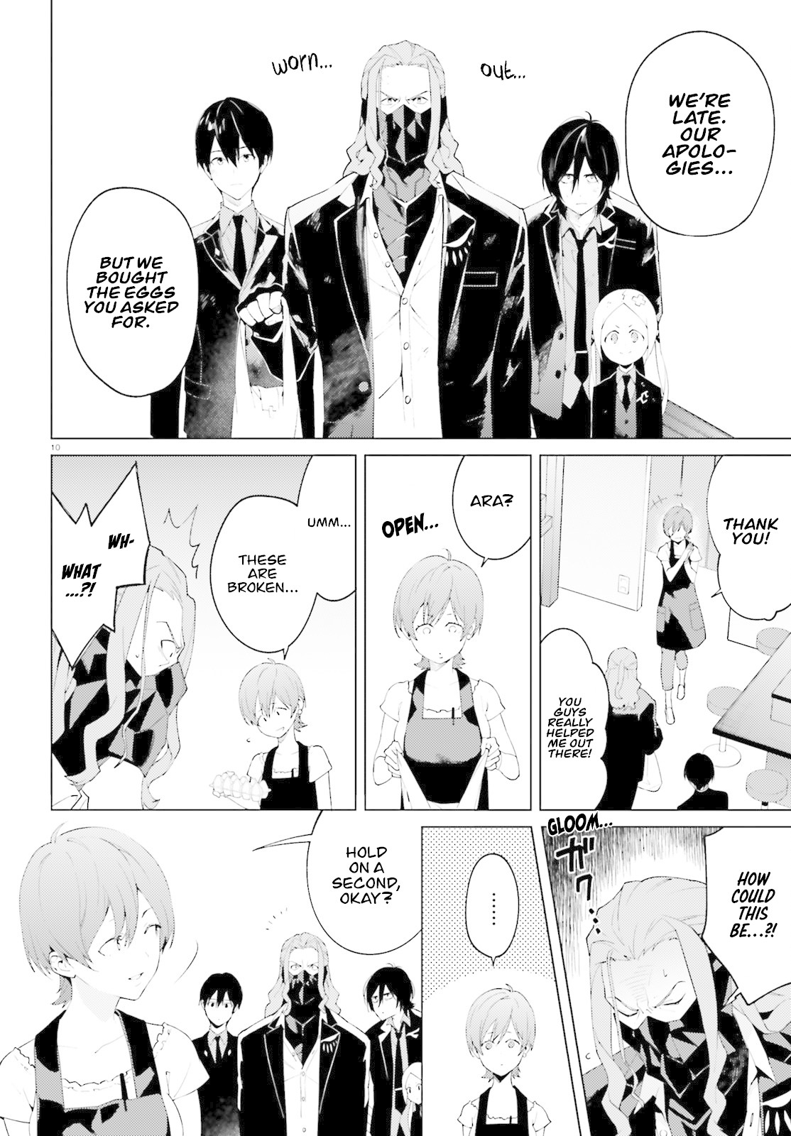 SSSS.GRIDMAN: Neon Genesis Junior High School Students Diary Chapter 3 page 10 - Chapter 3: Max's Shopping Diary