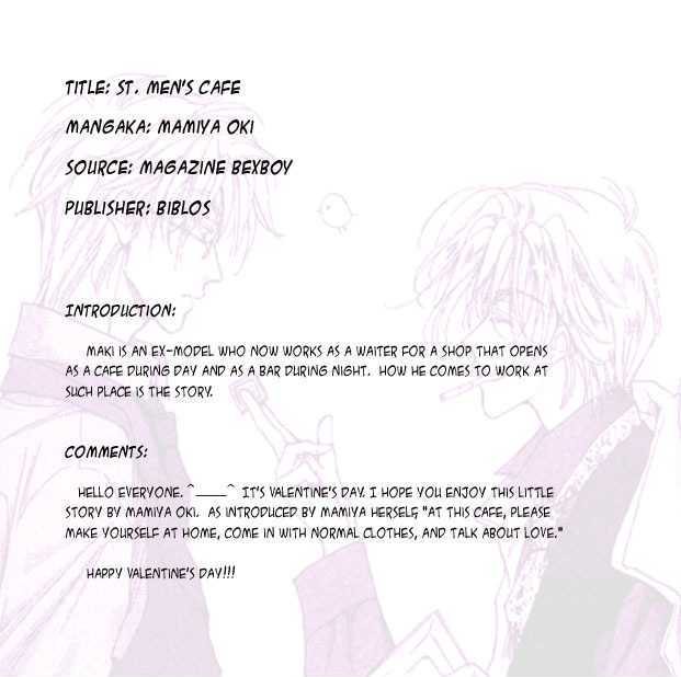 St. Men's Cafe Chapter 1 page 14 - Chapter 1 : Men's Cafe