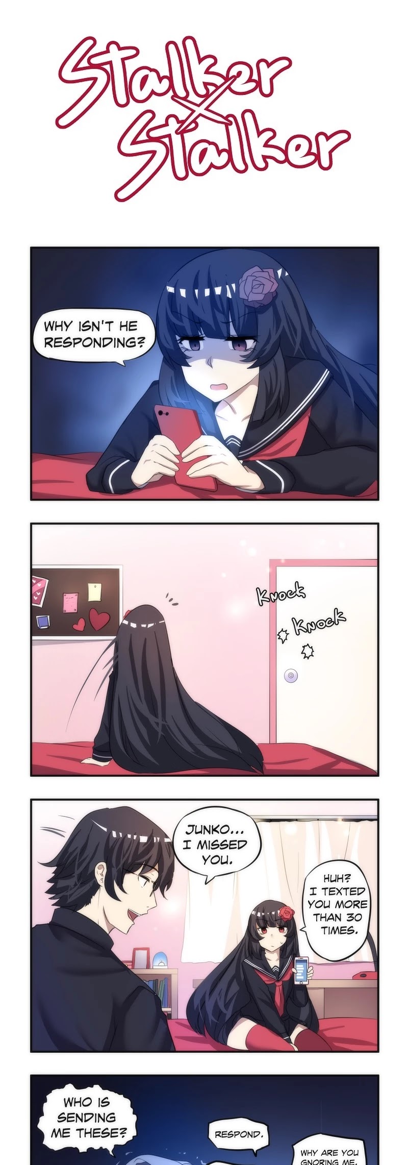Stalker x Stalker Chapter 10 page 1 - Chapter 10: Wrong Number
