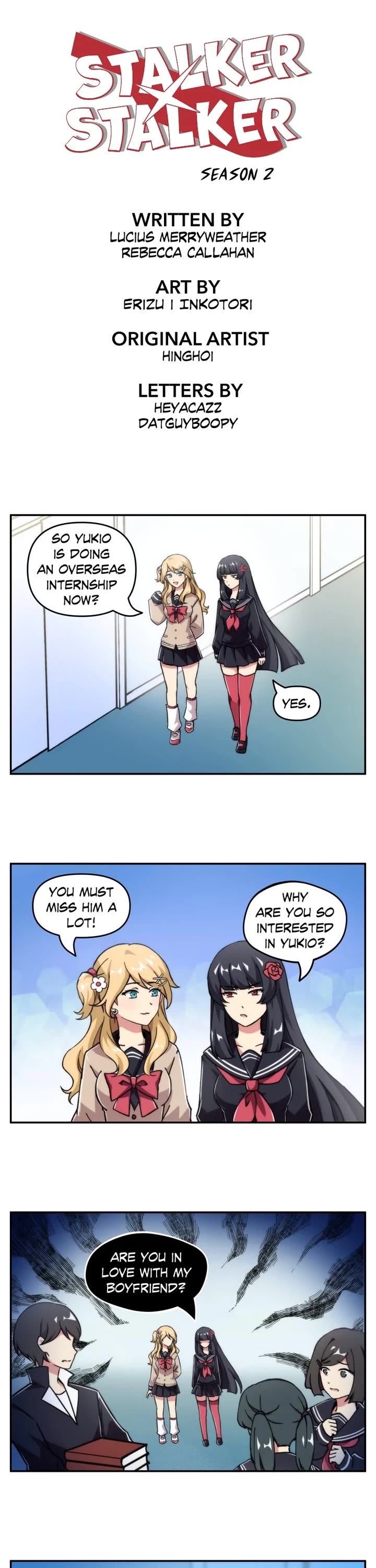 Stalker x Stalker Chapter 100 page 1 - Chapter 100