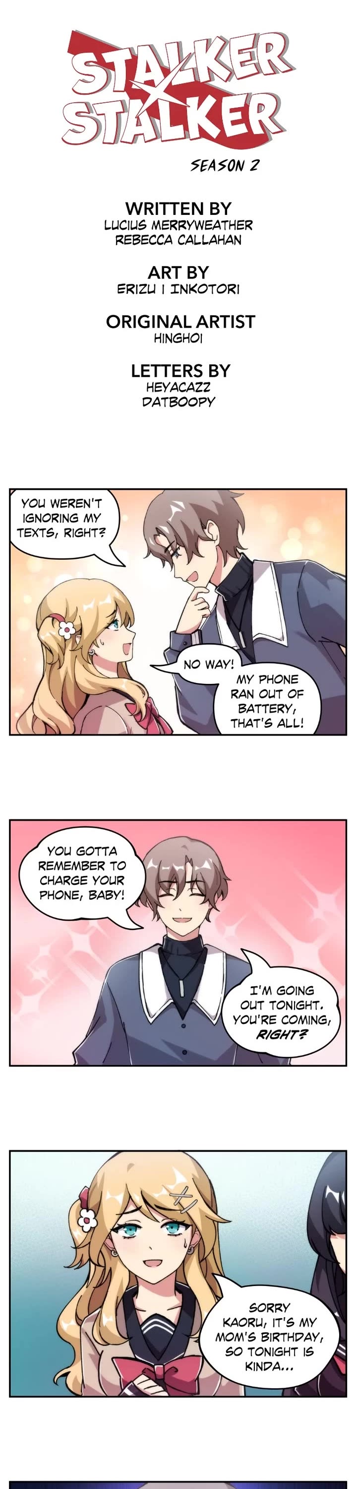 Stalker x Stalker Chapter 101 page 1 - Chapter 101