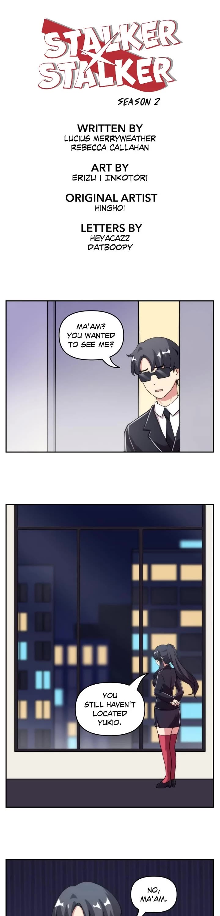 Stalker x Stalker Chapter 111 page 1 - Chapter 111