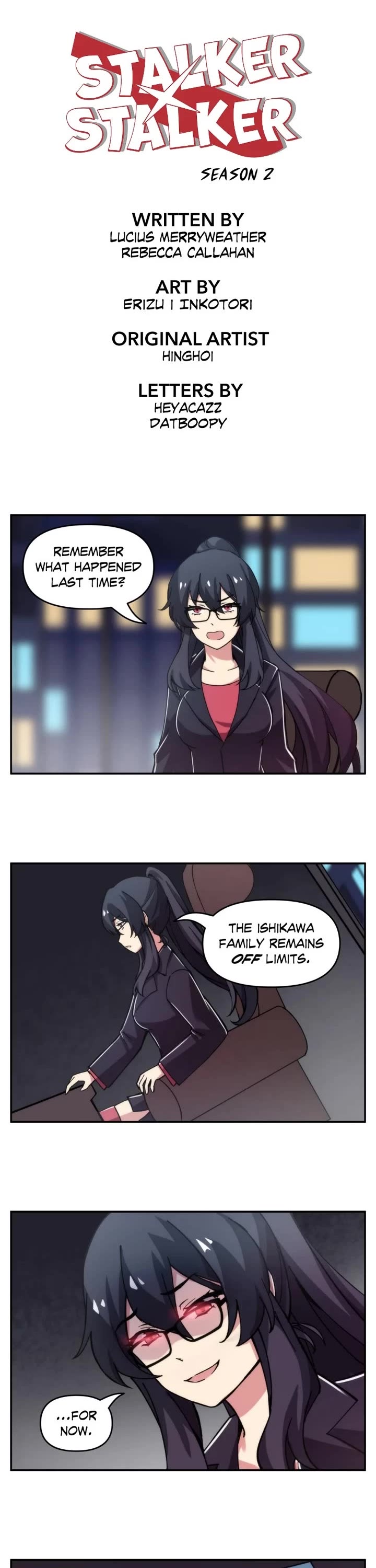 Stalker x Stalker Chapter 112 page 1 - Chapter 112