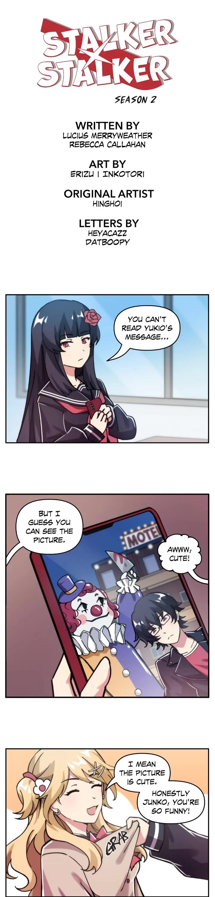 Stalker x Stalker Chapter 115 page 1 - Chapter 115