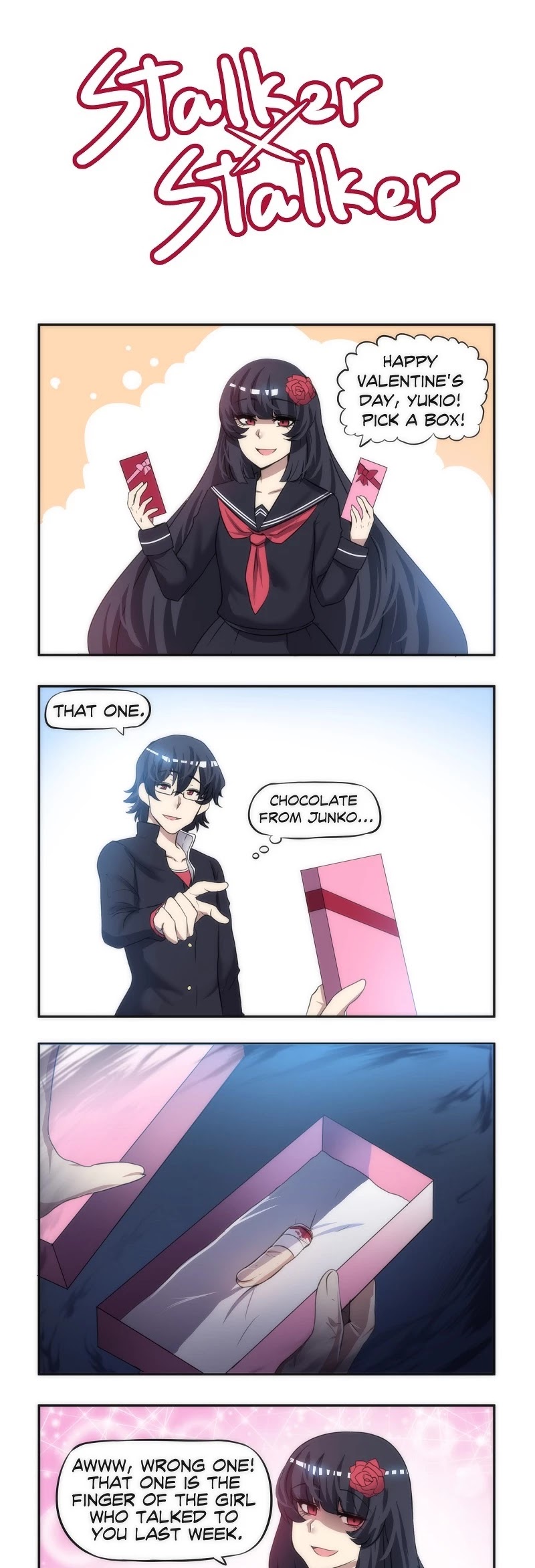 Stalker x Stalker Chapter 13 page 1 - Chapter 13: Valentine's Day