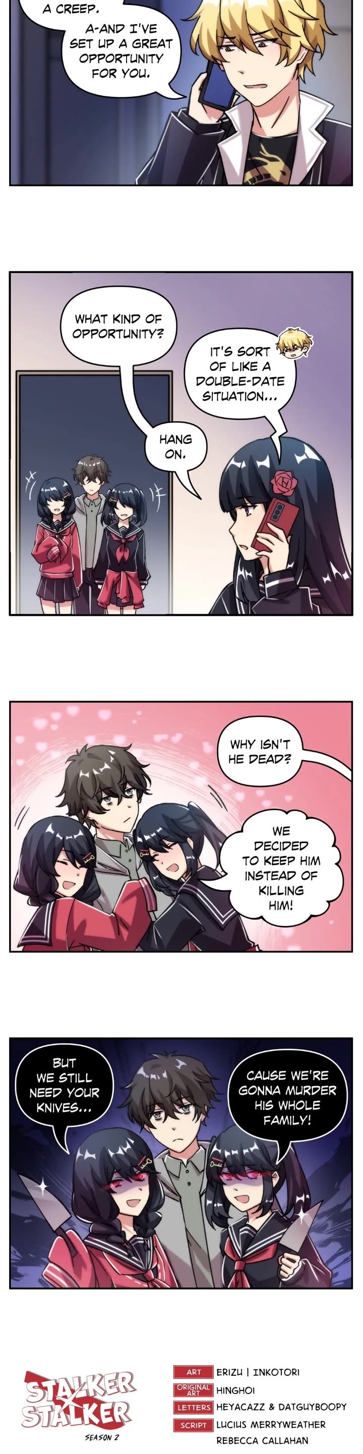 Stalker x Stalker Chapter 156 page 2 - Chapter 156: (S2) Episode 156