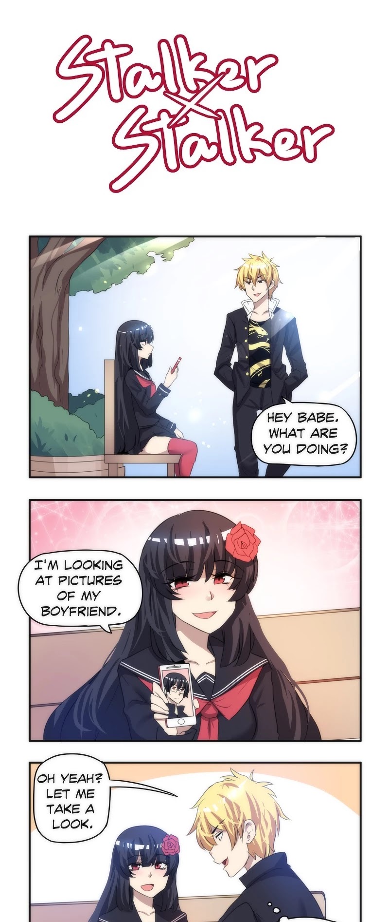 Stalker x Stalker Chapter 16 page 1 - Chapter 16: Looking At Pictures