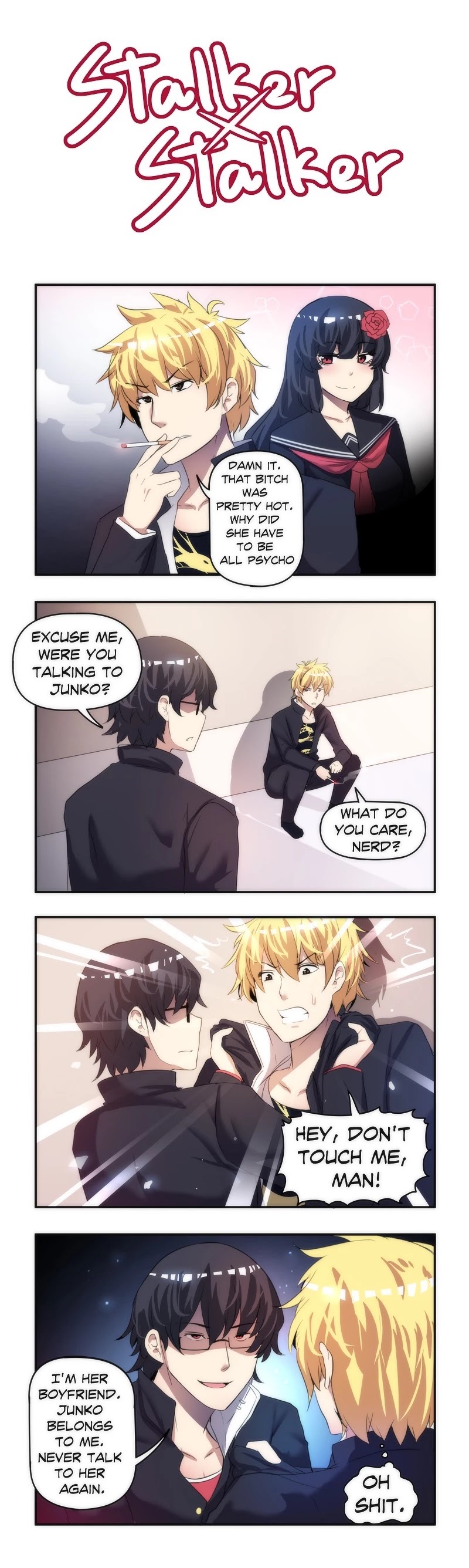 Stalker x Stalker Chapter 17 page 1 - Chapter 17: Don't Touch Me
