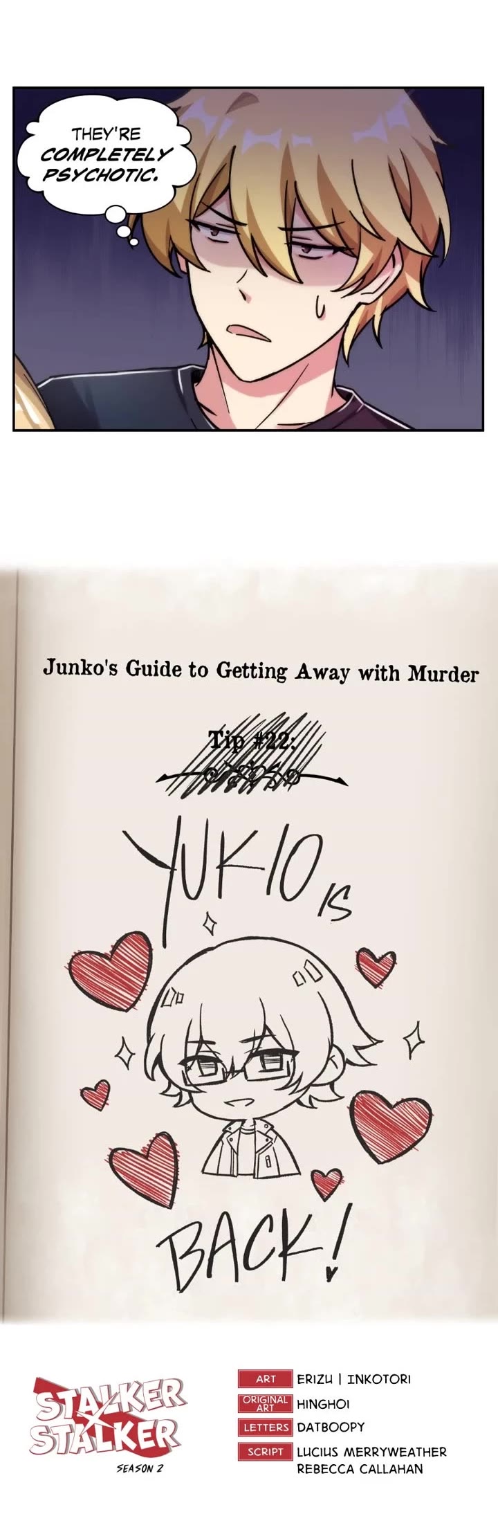 Stalker x Stalker Chapter 173 page 4 - Chapter 173: (S2) Episode 173