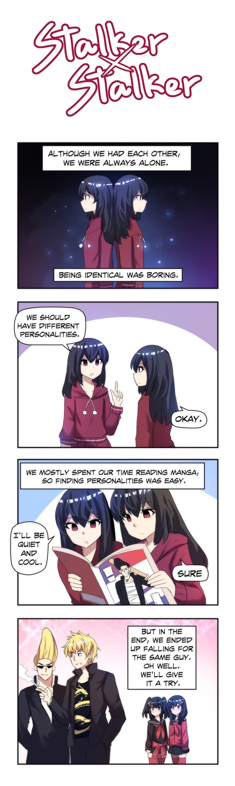 Stalker x Stalker Chapter 18.5 page 1 - Chapter 18.5: Identical (original/deleted chapter 19)