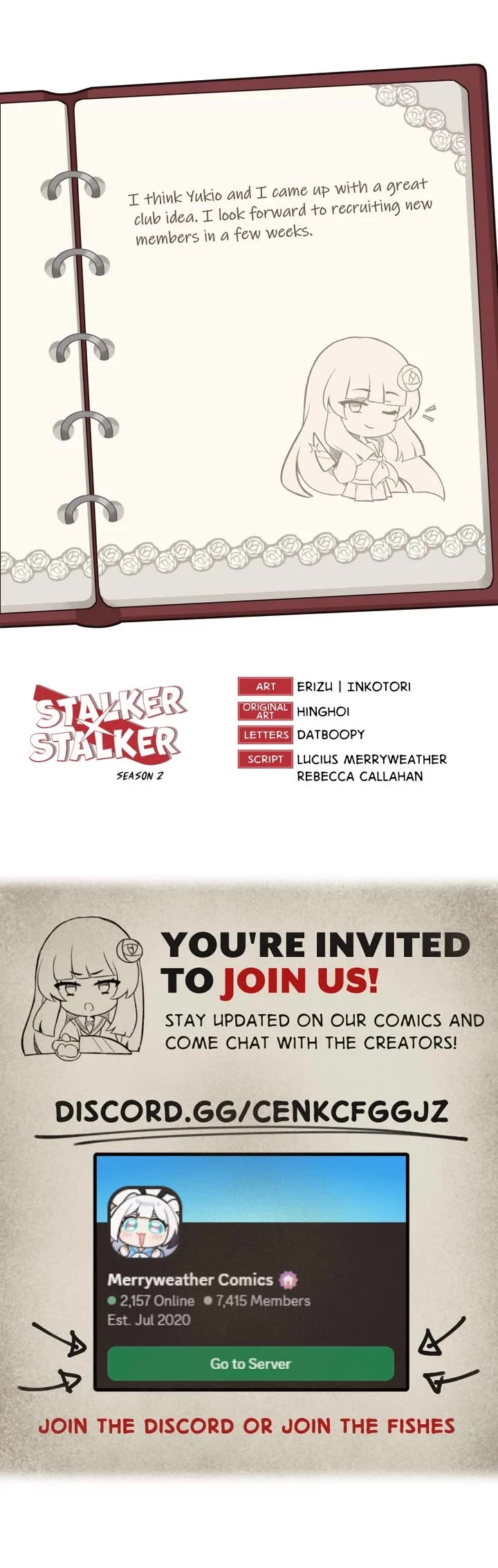 Stalker x Stalker Chapter 196 page 6 - Chapter 196: (S2) Episode 196