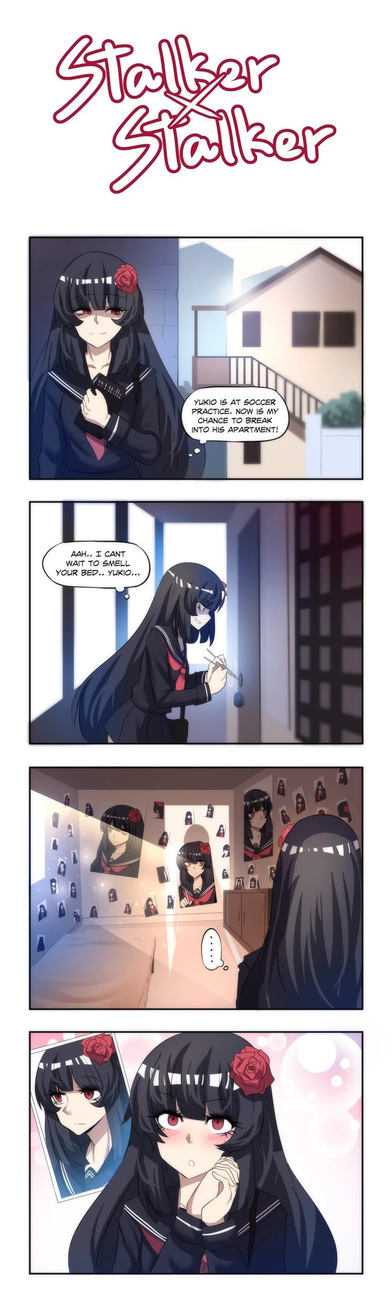 Stalker x Stalker Chapter 2 page 1 - Chapter 2: Home Invasion