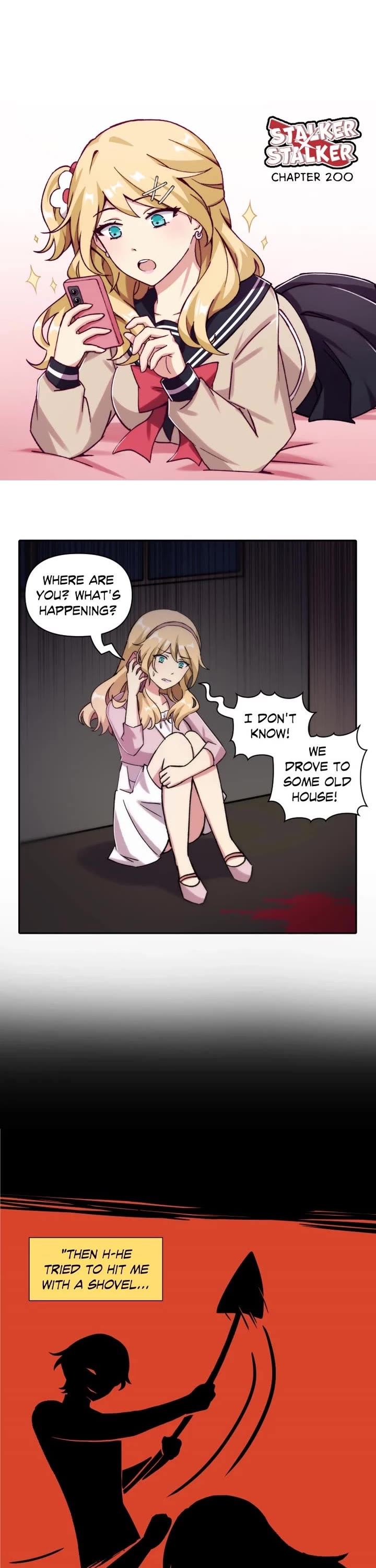 Stalker x Stalker Chapter 200 page 1 - Chapter 200: (S2) Episode 200