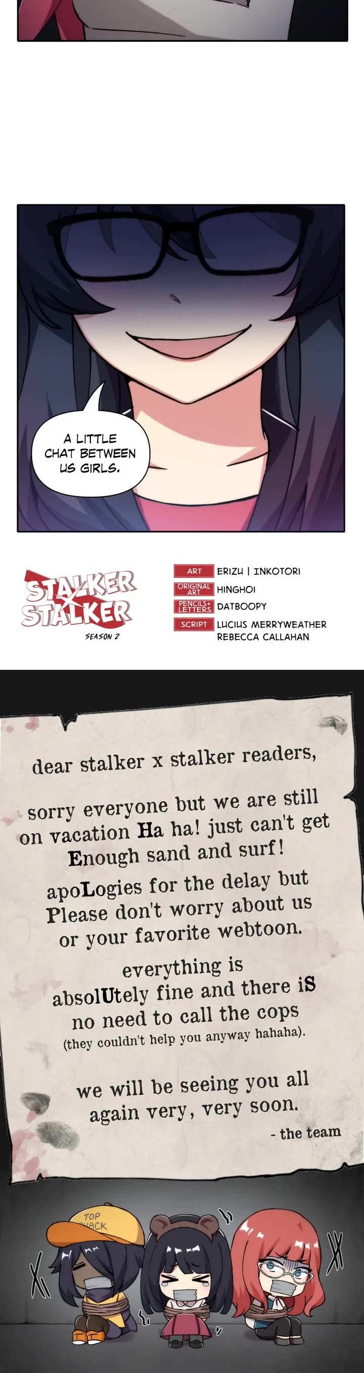 Stalker x Stalker Chapter 211 page 6 - Chapter 211: (S2) Episode 211 (Season 2 End)
