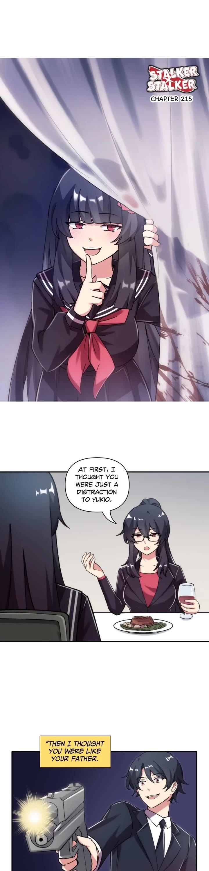 Stalker x Stalker Chapter 215 page 1 - Chapter 215: (S3) Episode 215